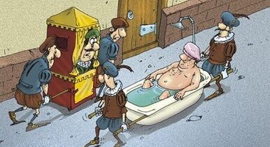 Bañarse con refrescos para aumentar el pene